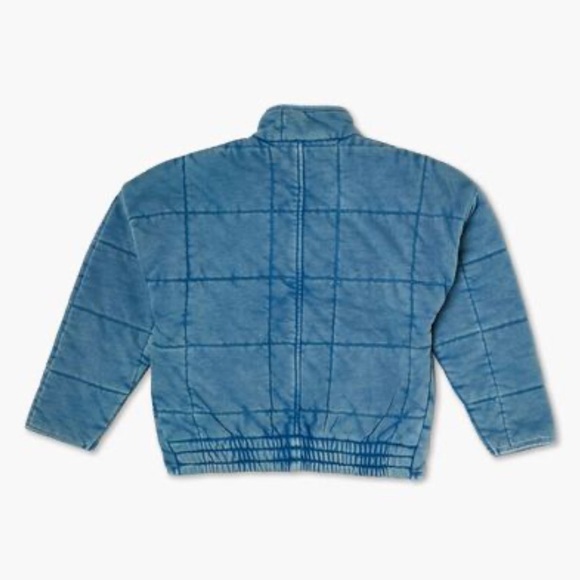 Kids Forever 21 quilted zip up jacket - Picture 3 of 7